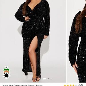 slim fit dress slacks Fashion Nova Black Sequin Strapless Sleeveless Mini Cocktail Gown Dres –  Brie main image 0